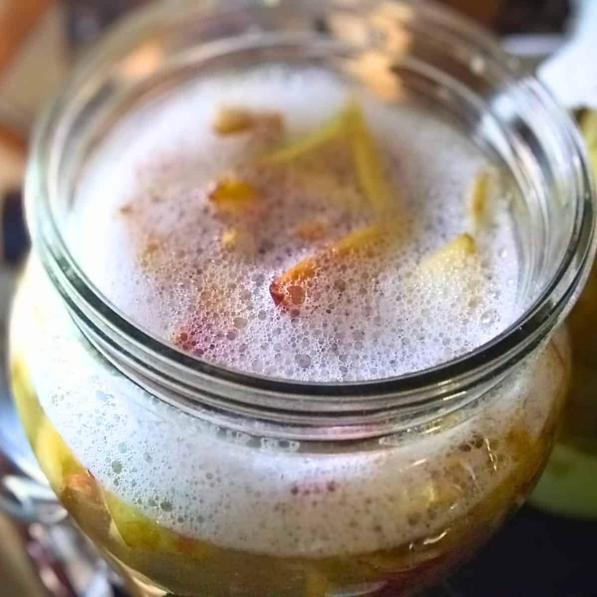 Homemade Apple Cider Vinegar With The Mother From Scraps! – Food For ...