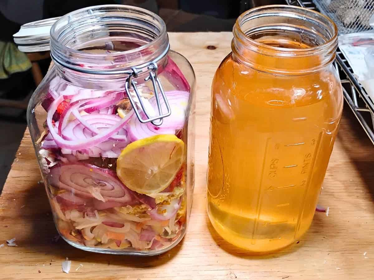 Homemade Apple Cider Vinegar With The Mother From Scraps! – Food For ...