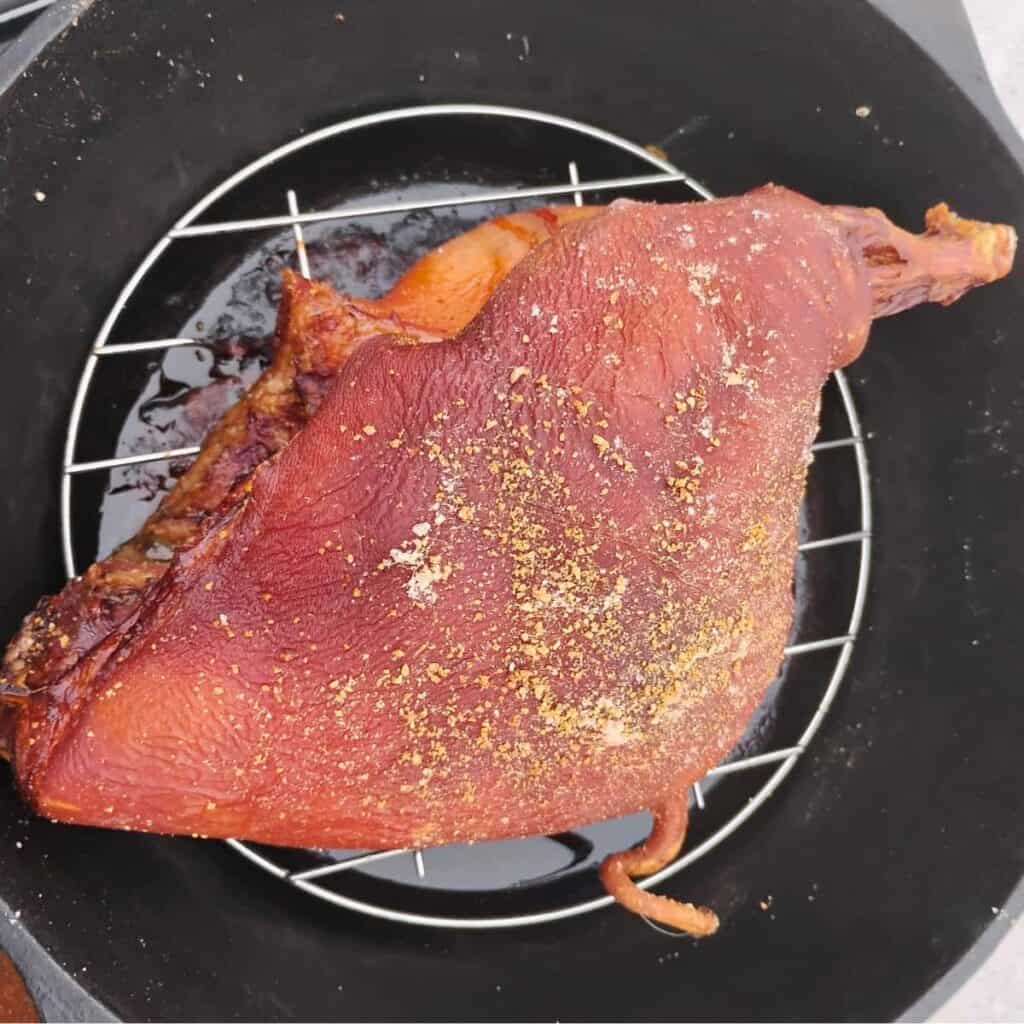roasted pork butt.