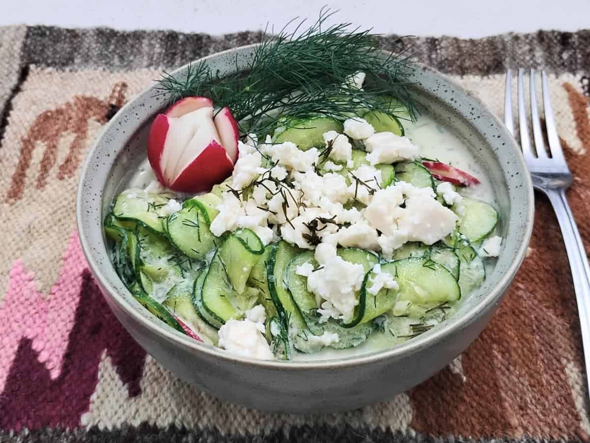 Creamy Cucumber Salad (Gurkensalat) Is Quick, Easy & Refreshing – Food ... Creamy Cucumber Salad (Gurkensalat) Is Quick, Easy & Refreshing – Food ...